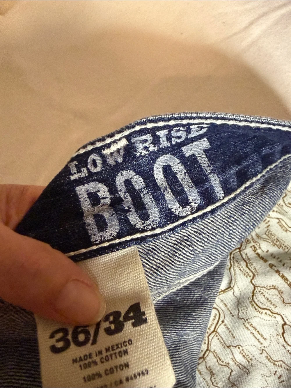 Ariat Men's Blue Bootcut Jeans with Subtle Fade